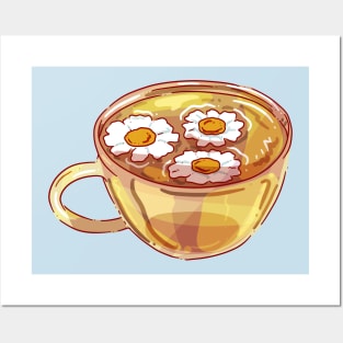 Chamomile Tea Posters and Art